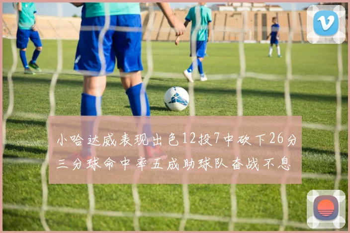 小哈达威表现出色12投7中砍下26分三分球命中率五成助球队奋战不息